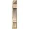 Ekena Millwork Balboa Rough Sawn Arts and Crafts Outlooker, Douglas Fir, 6"W x 22"D x 34"H OUT06X22X34BOA03RDF - alternate 4